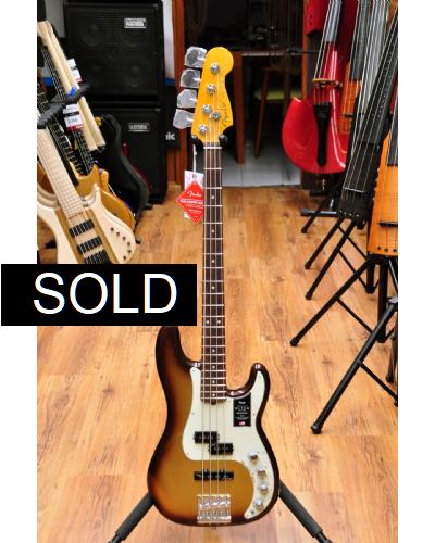 Fender American Ultra Precision Bass Mocha Burst